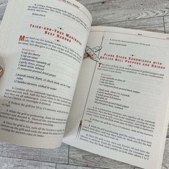 Gas Grill Gourmet Great Grilled Food for Everyday‎ Meals or Feasts - Sinnes - PB - Picture 11 of 14